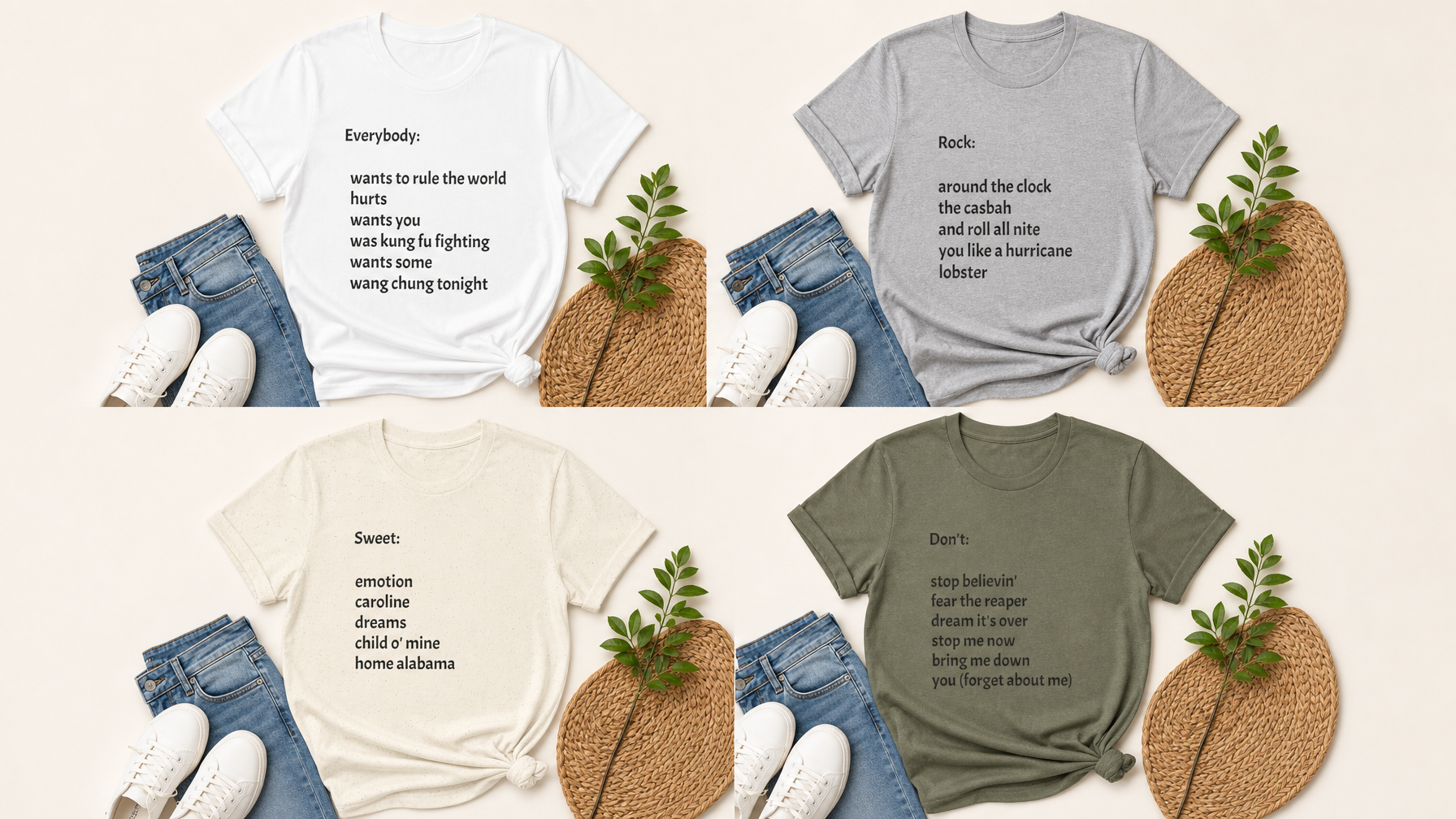 One Word, Five Songs: Introducing the Unstable Cotton Lyrics Collection